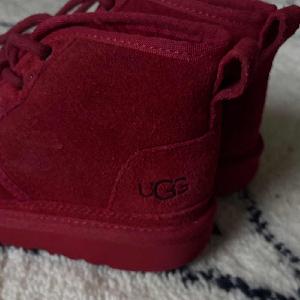 UGG Crimson Suede tie Ankle Boots